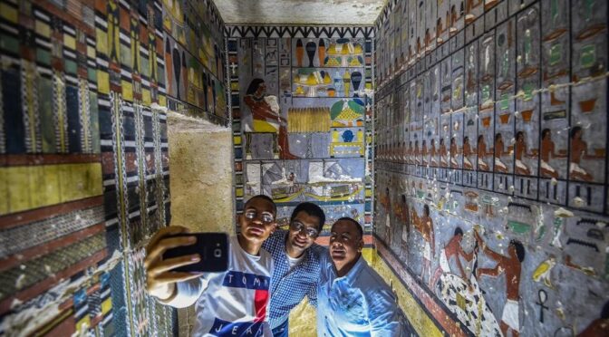 Archaeologists discover a Perfectly Preserved 4,000-year-old tomb in Egypt