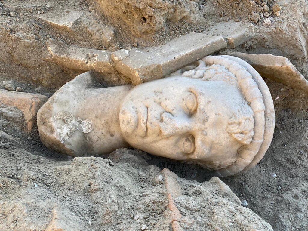 Excavation in Western Turkey Reveals 2,000-Year-Old Sculpture