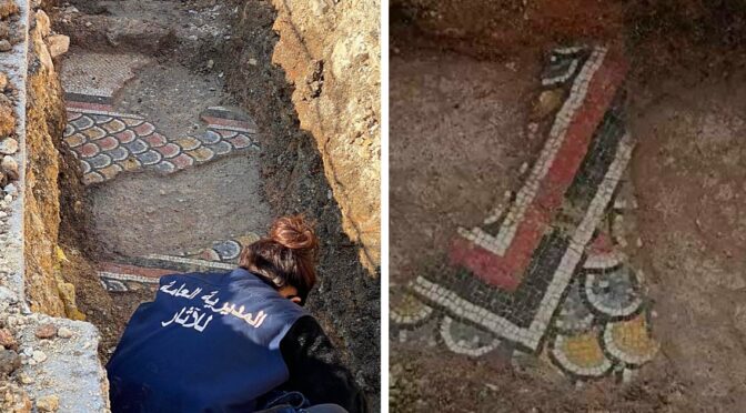 Mosaics From The Roman Era Were Just Uncovered In Lebanon
