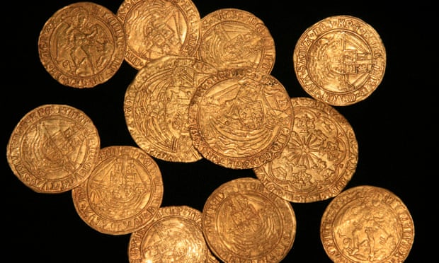 Hoard of Gold Tudor Coins Unearthed in England