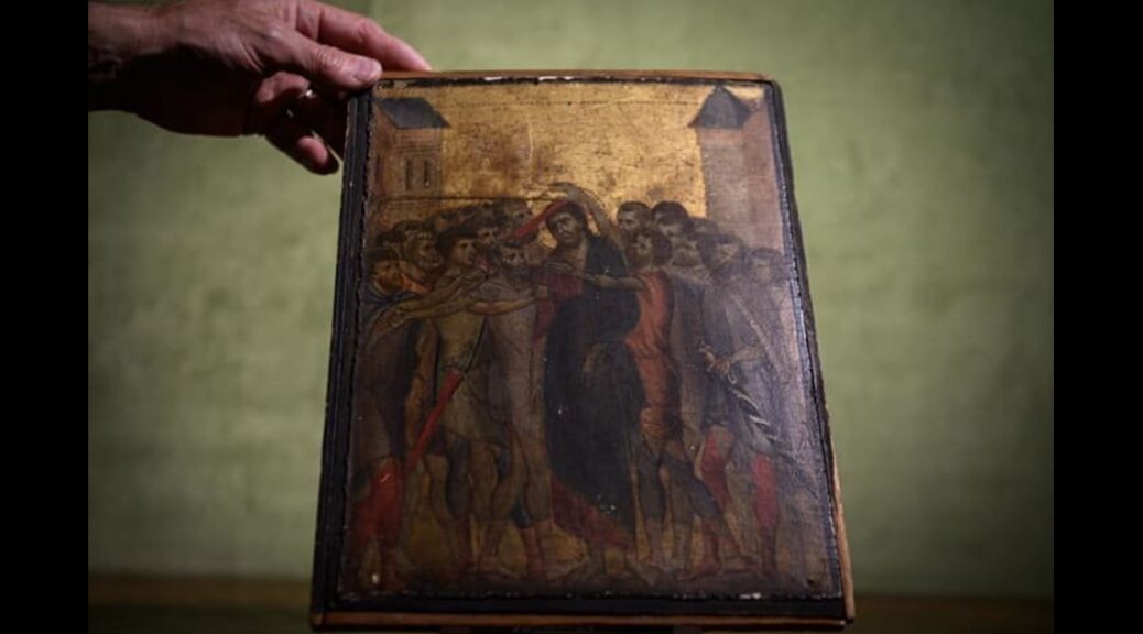 A $26M Cimabue masterpiece was found in an elderly woman’s kitchen.