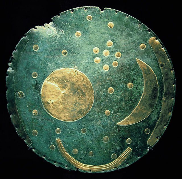 Dated to c. 1600 BC, the Nebra sky disk is one of the most important archaeological finds in the 20th century