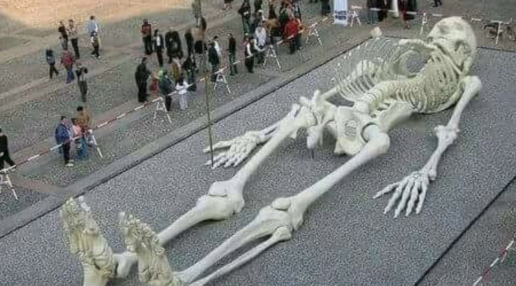 City Found 360 Feet Below Missouri City, Giant Human Skeleton Found