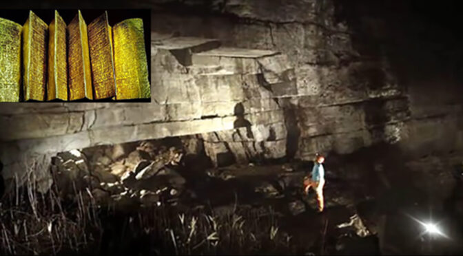 Priests Discover Golden Library Built by Giants Inside of a Cave in Ecuador?
