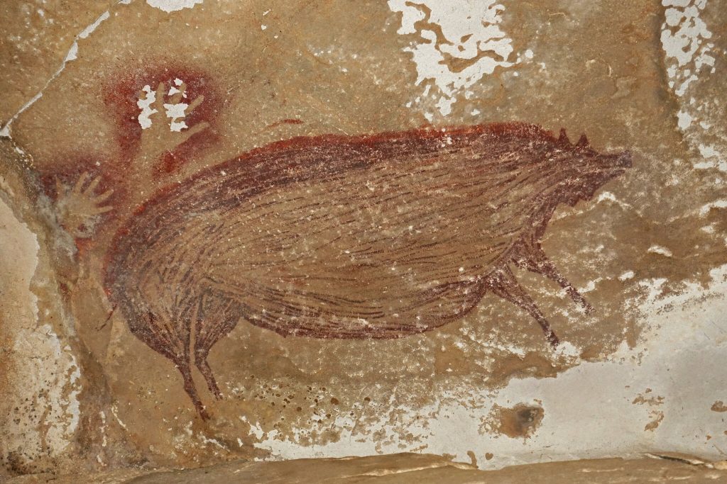 Archaeologists Have Discovered a Pristine 45,000-Year-Old Cave Painting of a Pig That May Be the Oldest Artwork in the World
