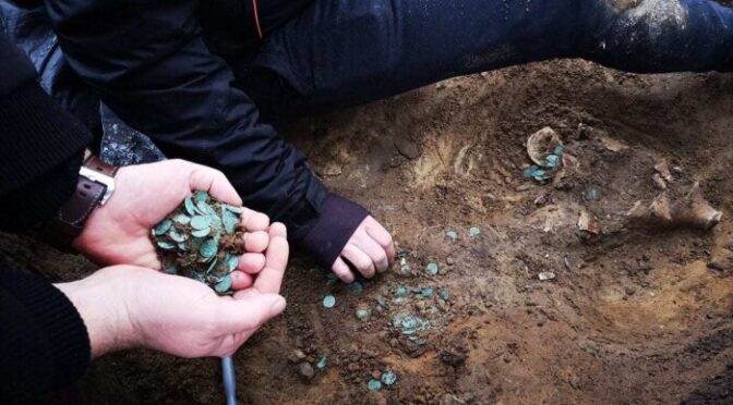 Hoard of silver and gold coins unearthed in central Hungary