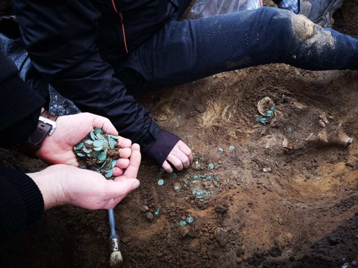 Hoard of silver and gold coins unearthed in central Hungary