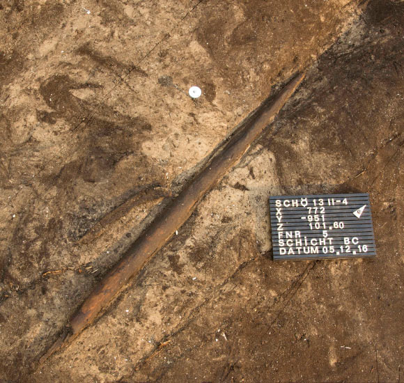 300,000-Year-Old Wooden Throwing Stick Found in Germany