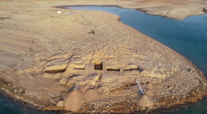 3400-year-old palace from a mysterious kingdom surface in Iraq during drought