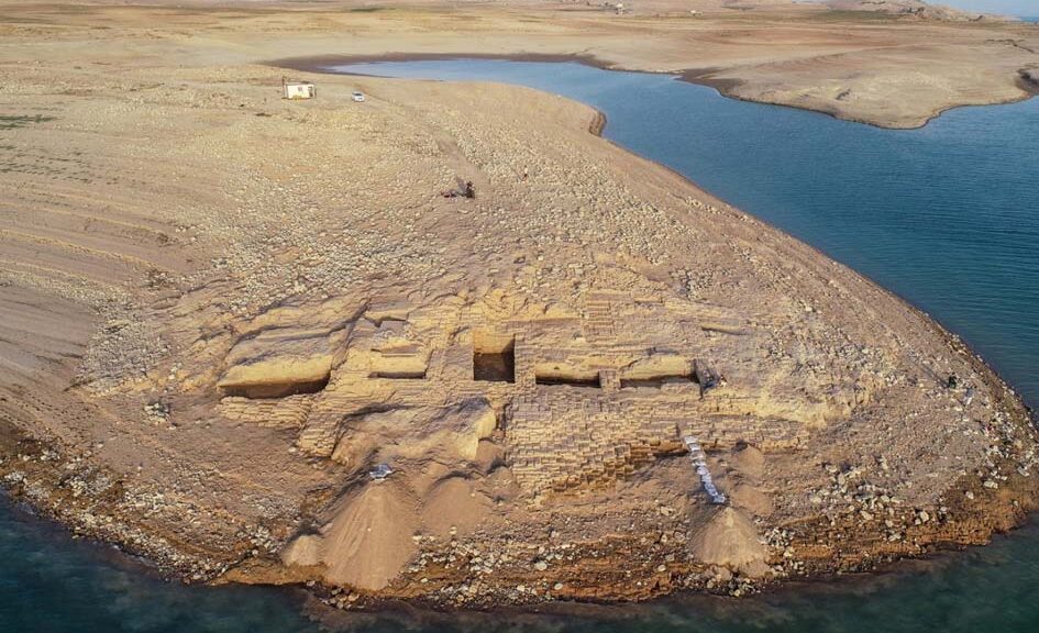 3400-year-old palace from a mysterious kingdom surface in Iraq during drought