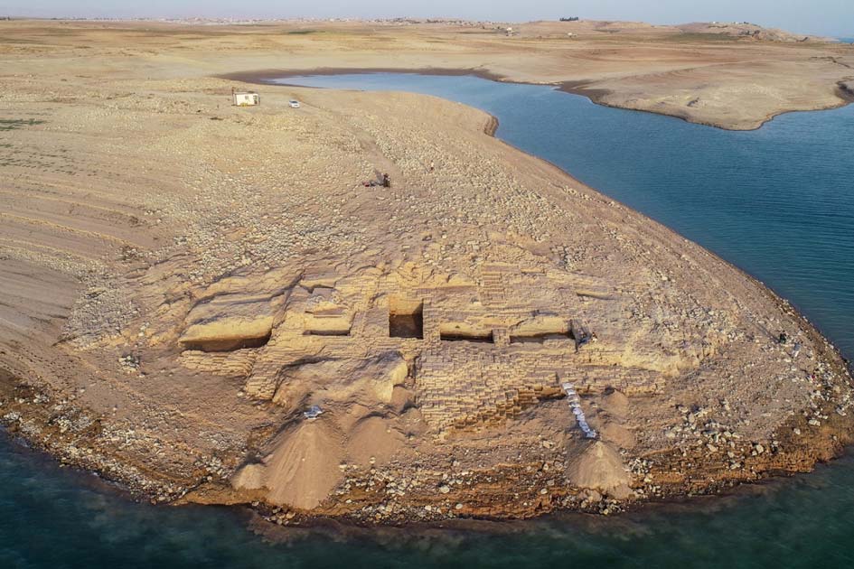 3400-year-old palace from a mysterious kingdom surface in Iraq during drought