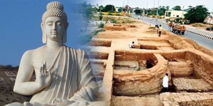 Possible 10th-Century Buddhist Monastery Site Uncovered in India