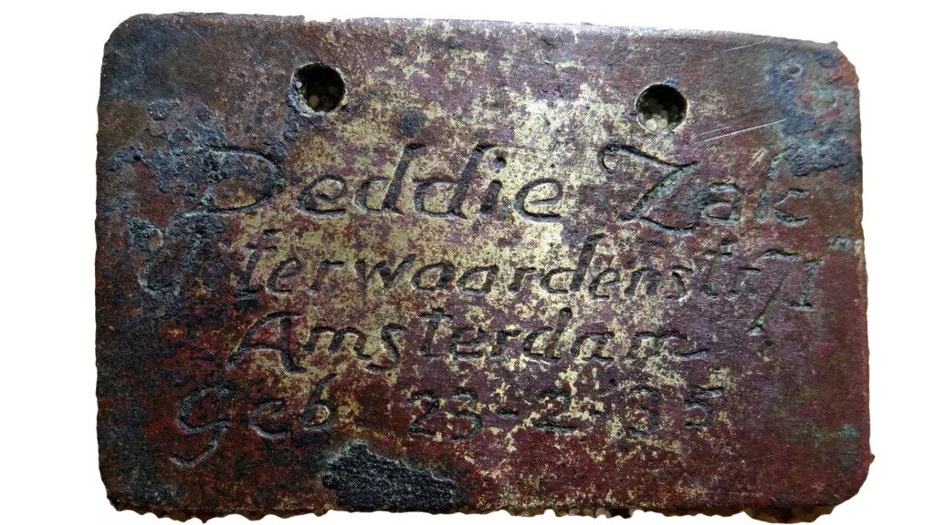Children's ID tags unearthed at Nazi death camp in Poland