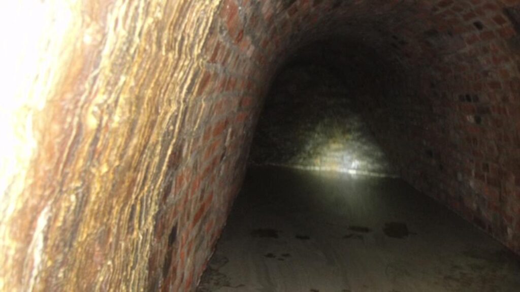 Medieval tunnel discovered under the castle in Szczecin in Poland