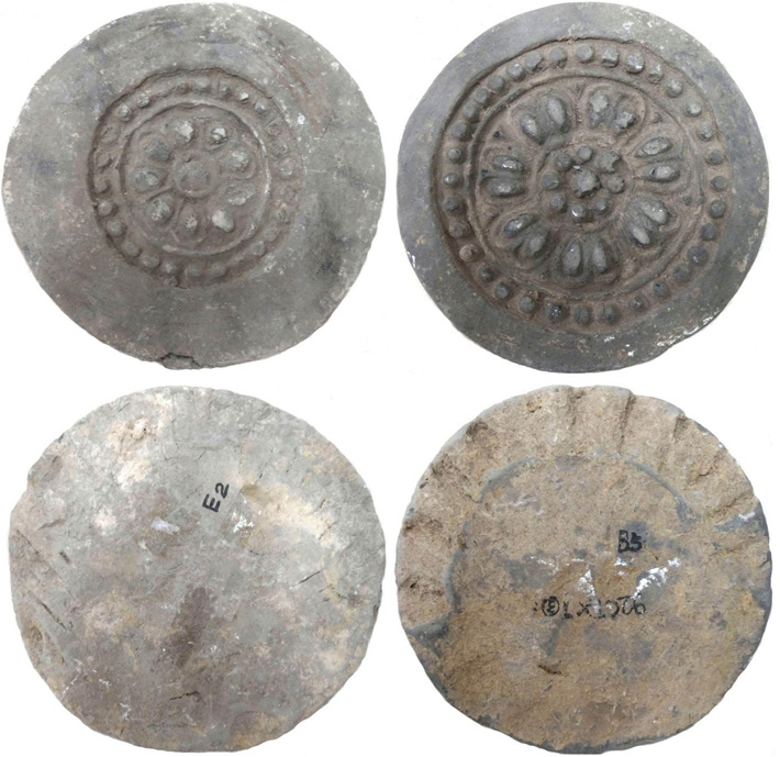 Decorative Roof Tiles from Tang Dynasty Temple Analyzed