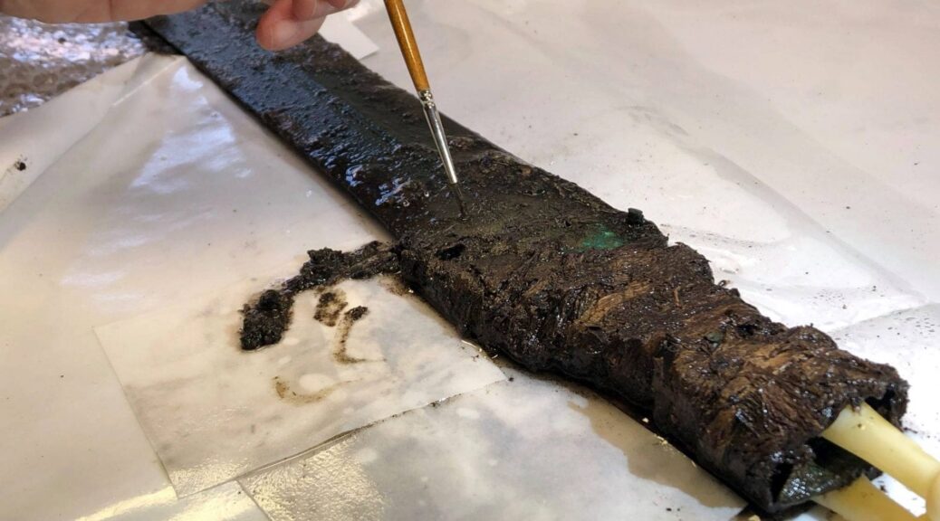 Archaeologists Discover “Unique” Ceremonial Bronze Age Sword in Denmark