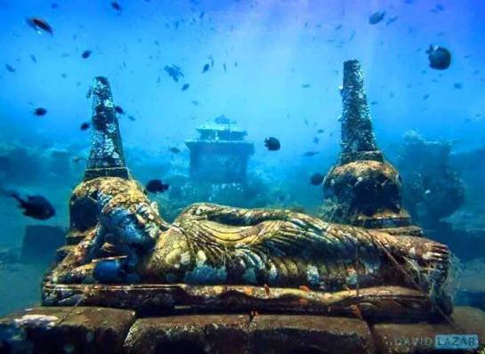 The Exceptional Discovery: Hindu Temple At Bali-Indonesia 5000+ Years Old Underwater