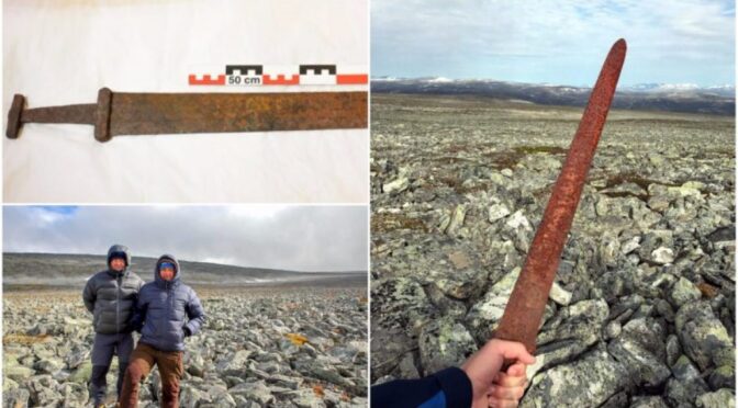 Hiker Accidentally Discovers 1,200-Year-Old Viking Sword in Norway