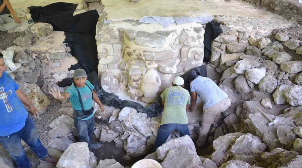 Giant Face of Ucanha: Huge Sculpted Mayan Mask Found in Mexico