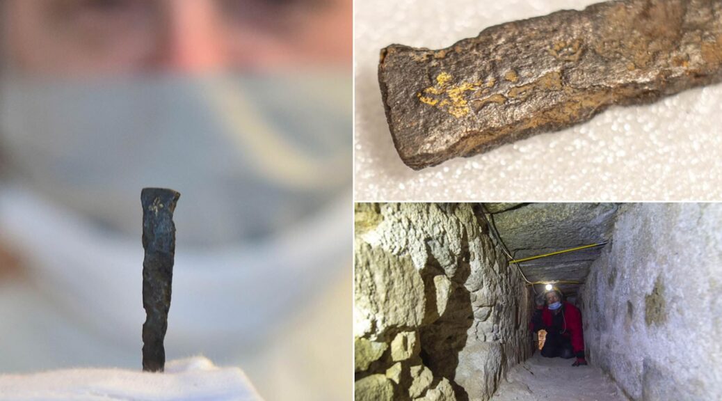 Nail allegedly from Jesus’ crucifixion found in a secret chamber in a Czech monastery