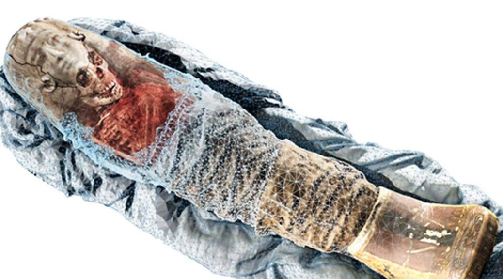 2,000-Year-Old Ancient Egyptian Child Mummy Revealed in Incredible Detail Through 3D Scanning Technology