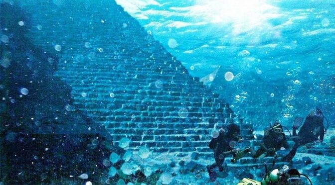 Japan’s Ancient Underwater “Pyramid” Mystifies Scholars