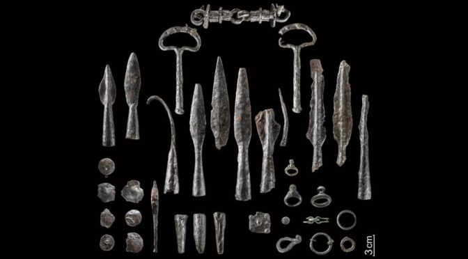 Iron Age Weapons Found at Hillfort Site in Germany