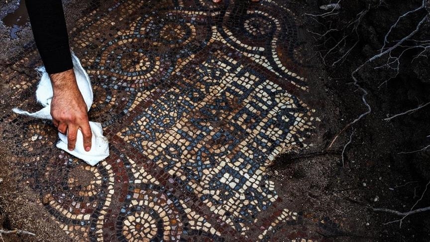 Monastery, 1500-year-old mosaic unearthed in Turkey