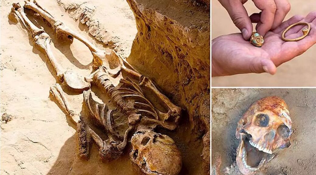 2,000-year-old remains of nomadic 'royal' unearthed by Russian farmer includes 'laughing man,' haul of jewels and weapons