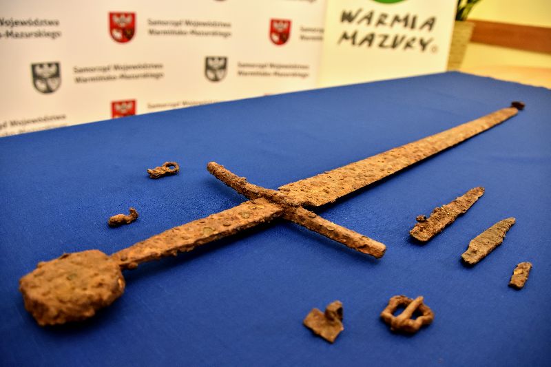 Medieval sword unearthed by a metal detectorist in Poland may have been used in the Battle of Grunwald in 1410