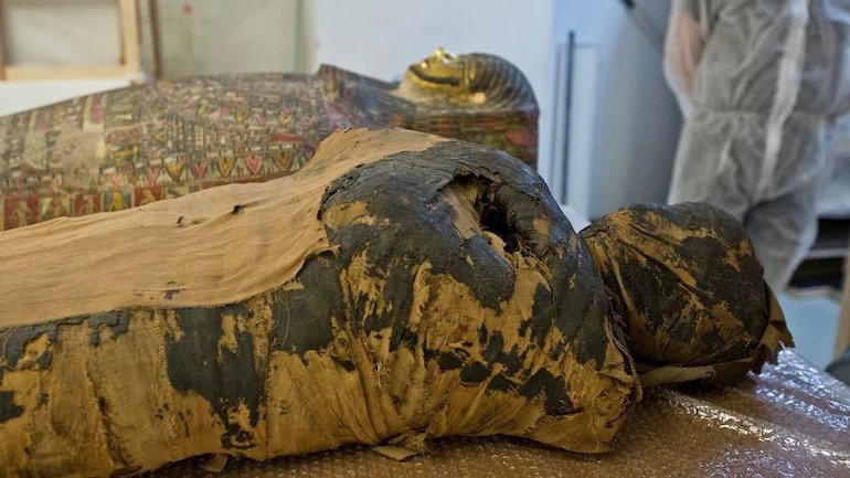 The mummy came to Poland in the 19th century when the nascent University of Warsaw was creating an antiquities collection.
