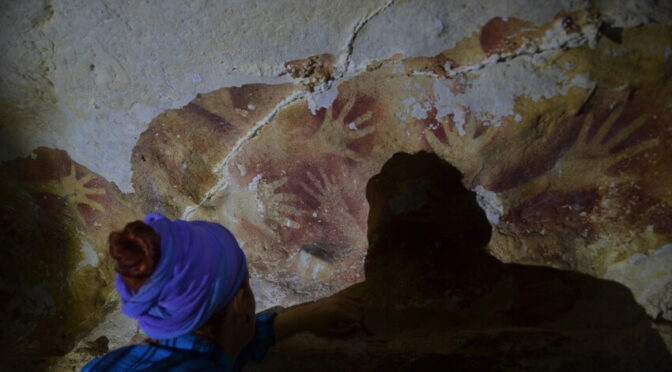 Indonesia’s Early Rock Art Damaged by Climate Change