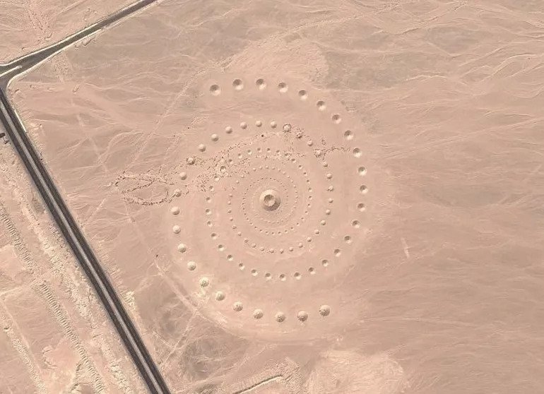 What is this Bizarre structure found in the Egyptian desert?