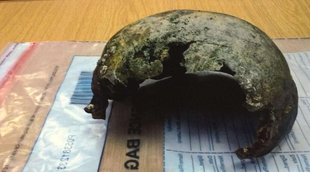 Old Football Found On Beach Turns Out To Be An Iron Age Skull