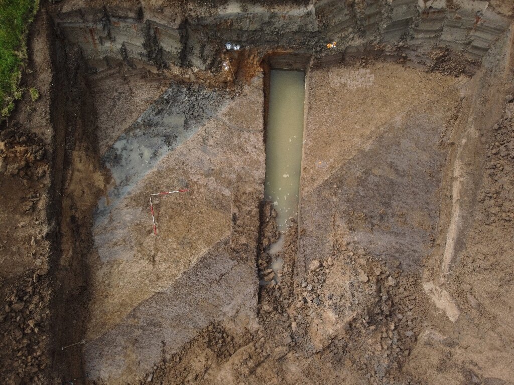 A Roman-era canal was discovered in Oosterhout, in the eastern Netherlands, along with a road, both from around 2,000 years ago.