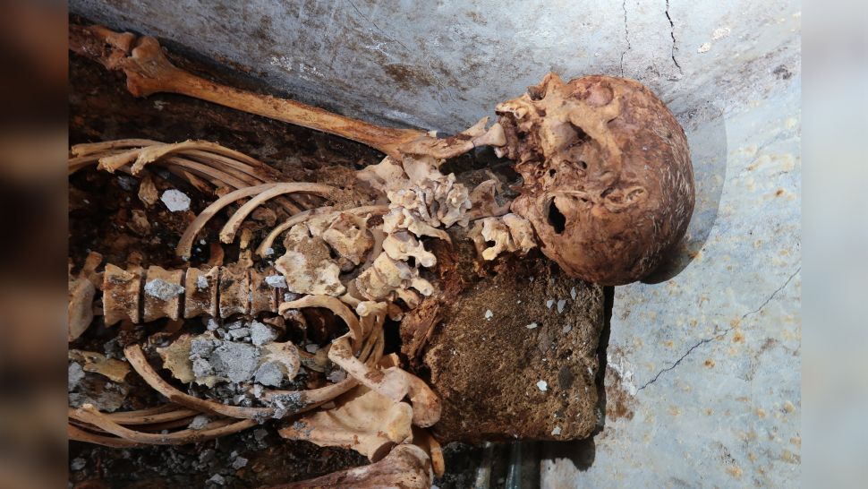 Well-Preserved Human Remains Discovered in Pompeii Tomb