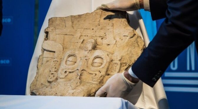 A private collector is returning a Mayan artefact to Guatemala