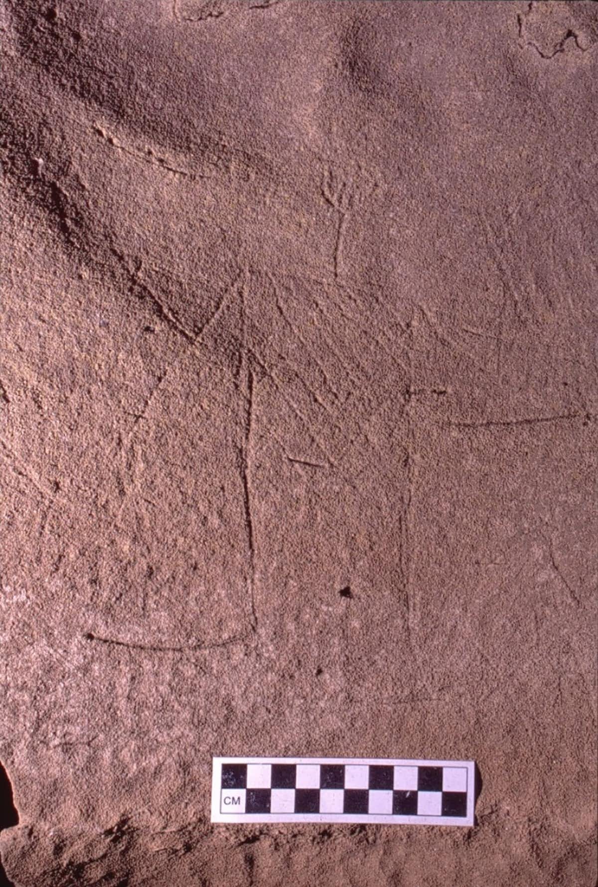 Cave Patterns Ancient Americans made art deep within the dark zones of caves ...