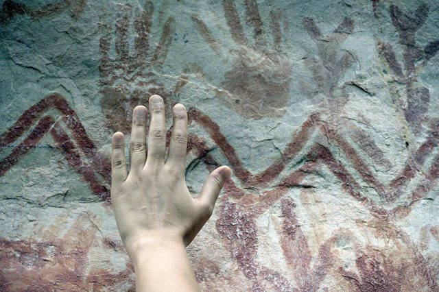 Amazon rainforest rock art 'depicts giant Ice Age creatures'