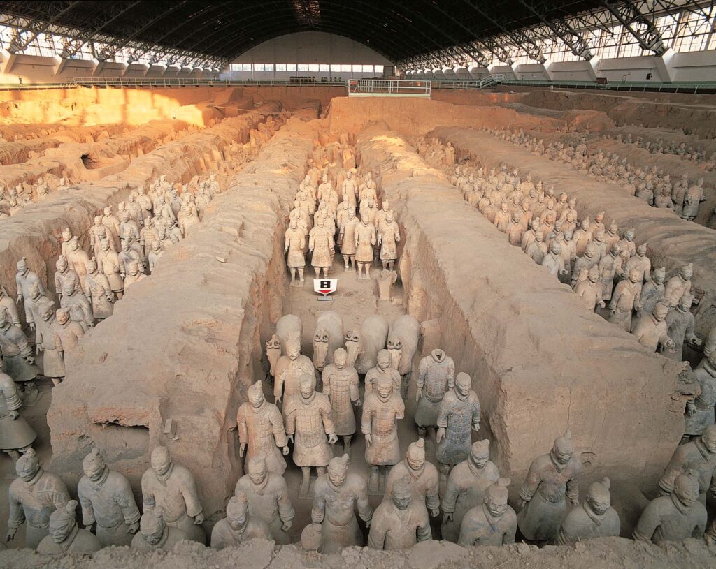 China has unearthed the largest ancient tomb of the Qin Dynasty. Nearly two hundred people were buried