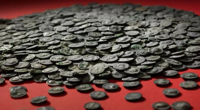 Hoard of 1,800-Year-Old Silver Coins Discovered in Germany
