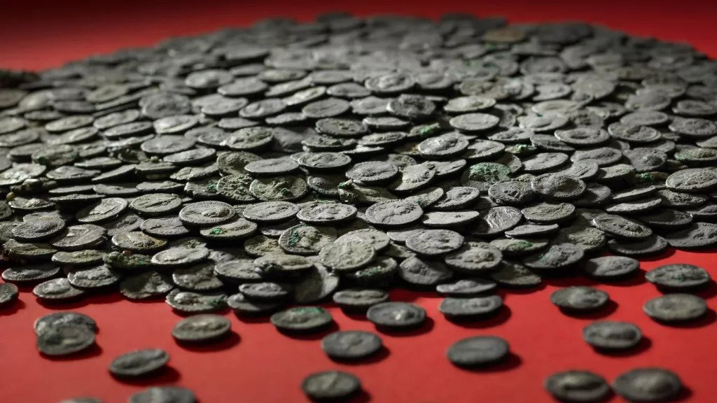 Hoard of 1,800-Year-Old Silver Coins Discovered in Germany