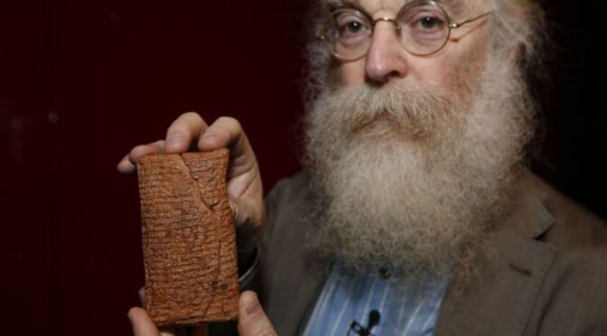 Ancient Babylonian tablet reveals that Noah's ark was rounded in shape