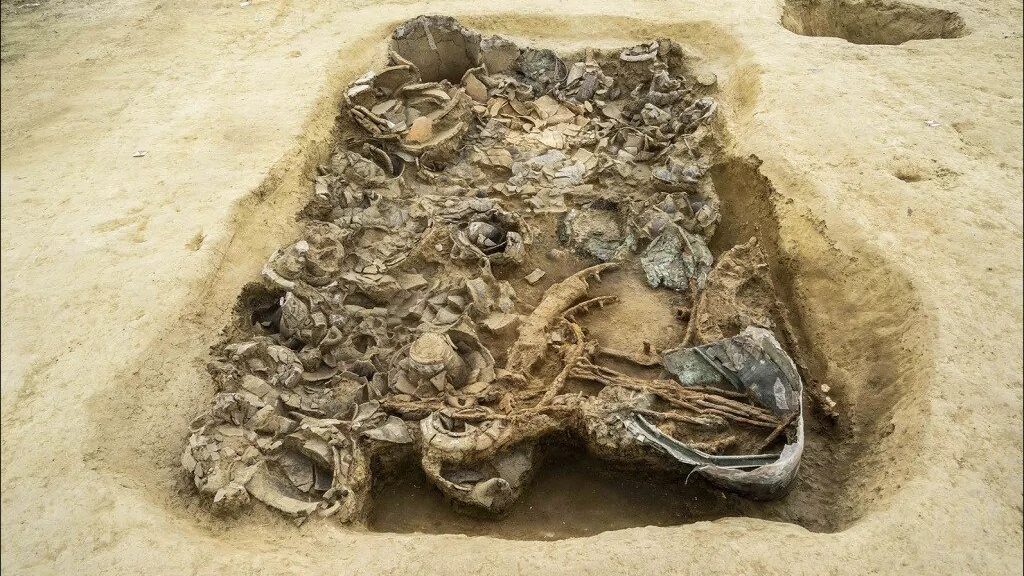 Princely tomb of Iron Age mystery man discovered in Italy. And there's a chariot inside.