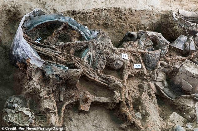 Princely tomb of Iron Age mystery man discovered in Italy. And there's a chariot inside.