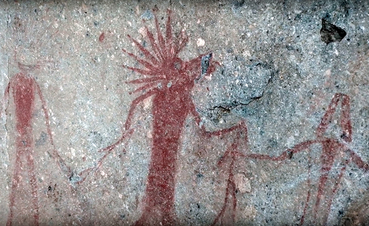 5,000-Year-Old Rock Art Depicting “Celestial Bodies” Revealed in Siberia