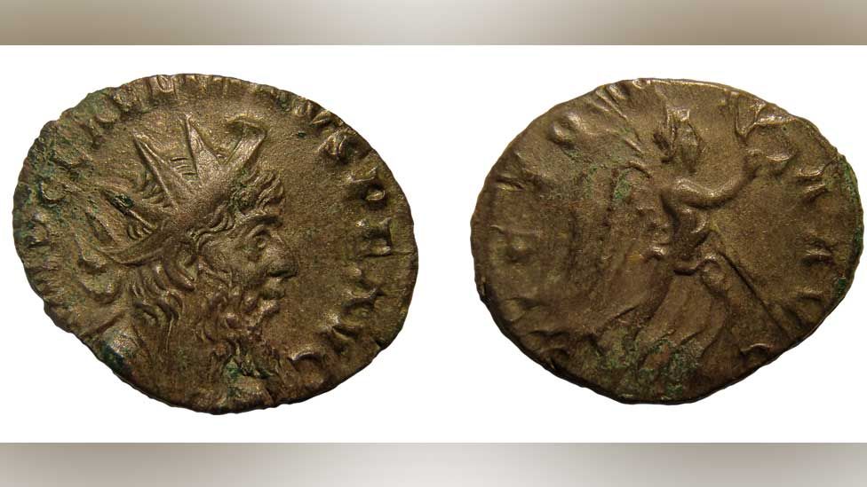 Detectorist finds 10,000 Roman coins in Huntingdon hoard