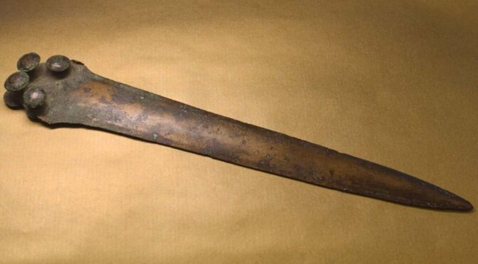 The recently discovered sword is the fourth reported and handed over find from the River Váh in the Trnava Region since 2002.