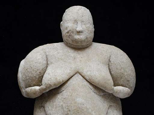 8,000-year-old female figurine uncovered in central Turkey