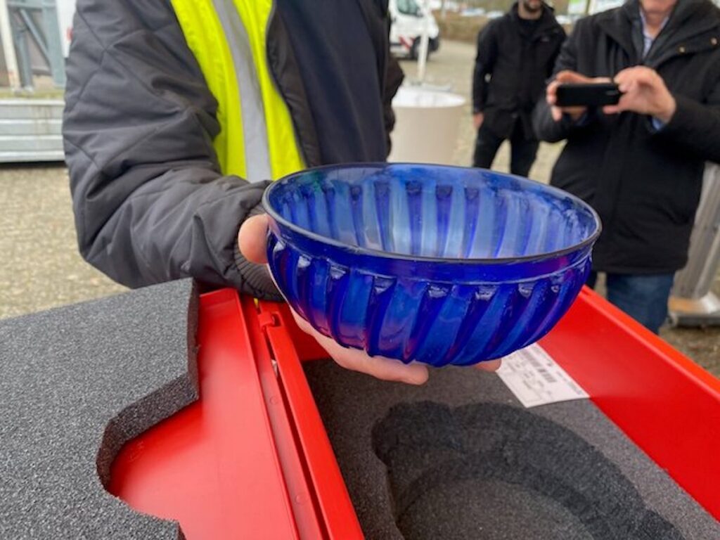 2,000-Year-Old Intact Roman Glass Bowl Uncovered in the Netherlands